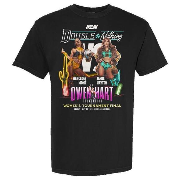 Aew Double Or Nothing 2025 Mercedes Mon Vs Jamie Hayter Shirt - Picture 1 of 4